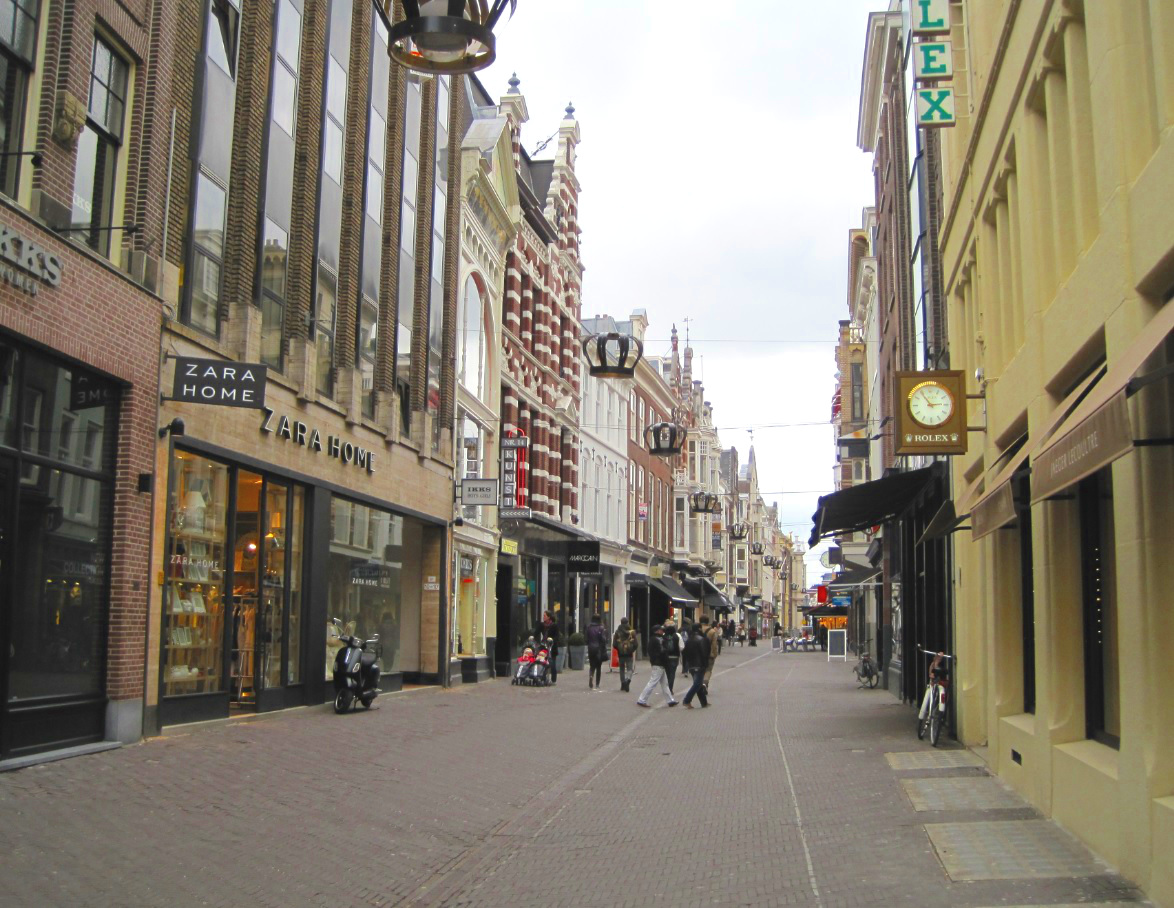 Einkaufsstraße in Den Haag