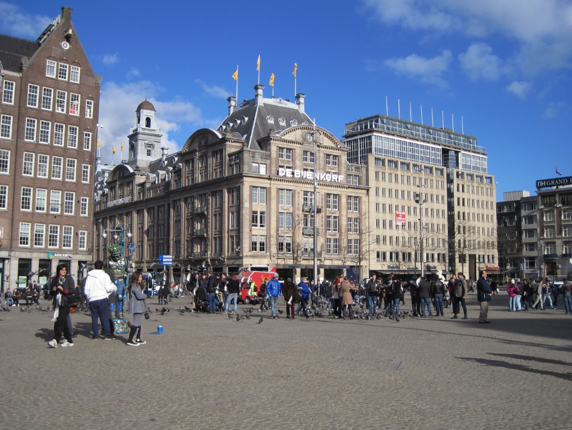 Zentrum von Amsterdam