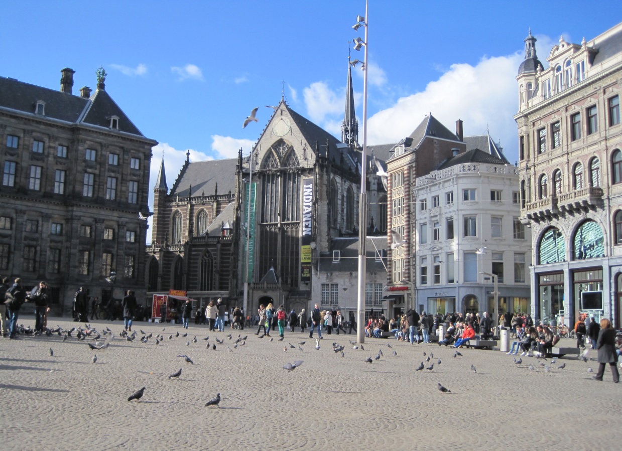Zentrum von Amsterdam