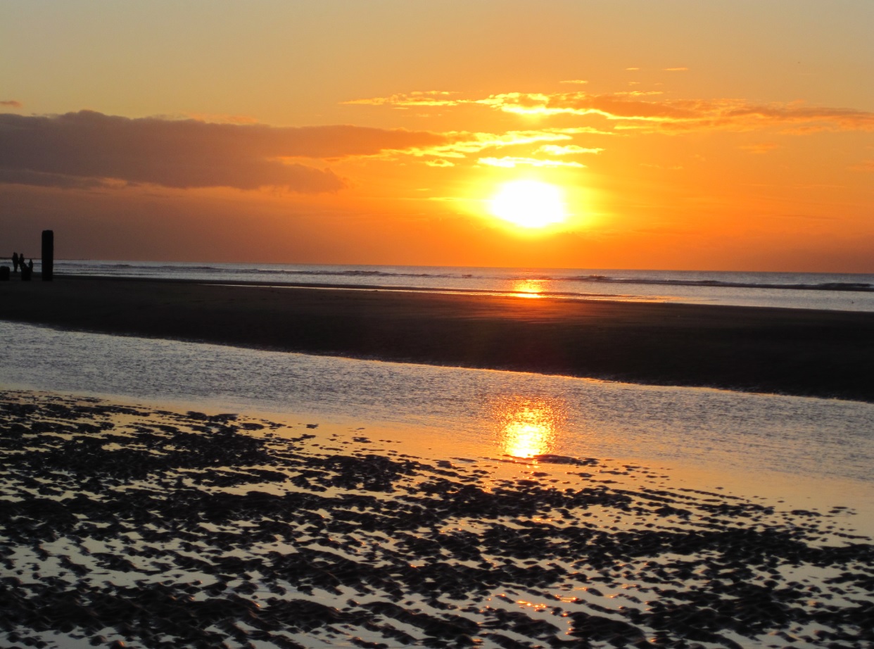 Sonnenuntergang in Zeeland